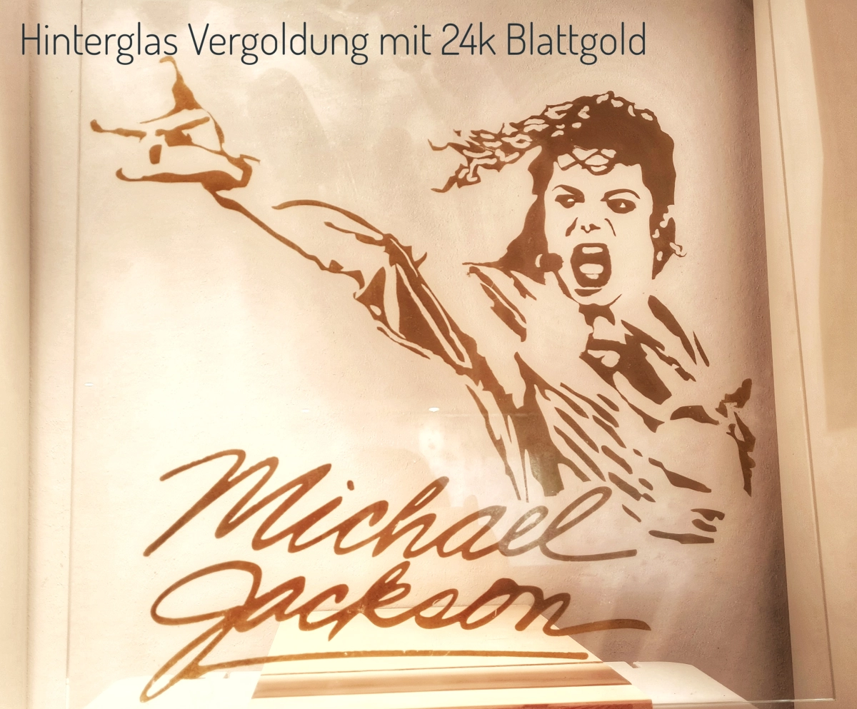 Wohnräume AS - André Santisi, Michael Jackson, Gemälde an der Wand